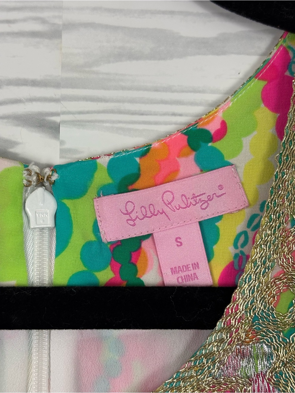 Lilly Pulitzer Cadence Silk Multicolor Swing Dress Size Small - Picture 5 of 9